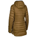 Dark Olive - Back - Trespass Womens-Ladies Hub Down Jacket