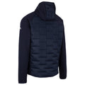 Navy - Back - Trespass Mens Heber Hybrid Hoodie