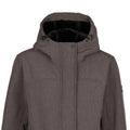 Dark Grey Marl - Side - Trespass Womens-Ladies Anza TP75 Soft Shell Jacket