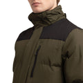 Dark Vine - Side - Trespass Mens Clipster Padded Jacket