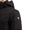 Black - Side - Trespass Mens Clipster Padded Jacket