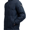 Navy - Side - Trespass Mens Clipster Padded Jacket