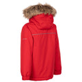 Red - Back - Trespass Boys Upsider TP50 Jacket