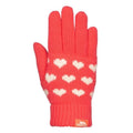 Strawberry - Back - Trespass Girls Mary Hearts Gloves