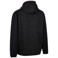 Black Marl - Back - Trespass Mens Clearwell Fleece Jacket