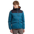 Bondi Blue - Side - Trespass Mens Erris Down Jacket