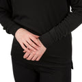 Black - Pack Shot - Trespass Unisex Adult Flex360 Base Layer Top