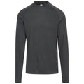 Black - Front - Trespass Unisex Adult Flex360 Base Layer Top