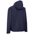 Navy Marl - Back - Trespass Mens Piber TP75 Soft Shell Jacket