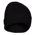 Black - Back - Trespass Unisex Adult Chuck Waterproof Beanie