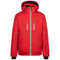 Red - Front - Trespass Mens Joseph Ski Jacket