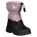 Mauve - Front - Trespass Childrens-Kids Bora Snow Boots