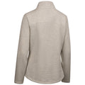 Cream - Back - Trespass Womens-Ladies Hoxie Marl Fleece Top