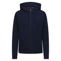 Navy - Front - Trespass Womens-Ladies Nolans AT100 Hooded Fleece Jacket