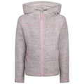 White-Pink - Front - Trespass Womens-Ladies Shawna Fleece Full Zip Hoodie