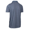 Indigo Tone Marl - Back - Trespass Mens Mckay Active Polo Shirt