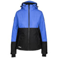 Baja Blue-Black - Front - Trespass Womens-Ladies Jaclyn DLX Ski Jacket