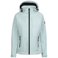 Seafoam Marl - Front - Trespass Womens-Ladies Fryatt Soft Shell Jacket