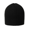 Black - Back - Trespass Mens Stagger Knitted Beanie Hat