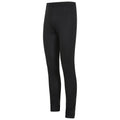 Black - Front - Trespass Adults Unisex Yomp360 Base Layer Bottoms