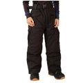 Black - Lifestyle - Trespass Kids Unisex Marvelous Ski Pants With Detachable Braces