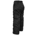 Black - Back - Trespass Kids Unisex Marvelous Ski Pants With Detachable Braces