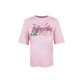 Light Pink - Front - The Aristocats Womens-Ladies Group Shot Oversized T-Shirt