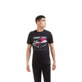 Black-White-Pink - Back - Knight Rider Mens Neon T-Shirt