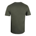 Military Green - Back - Star Wars Mens Chewbacca Crossbow T-Shirt