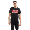 Black-White-Red - Side - Marvel Mens Spider Web Logo T-Shirt