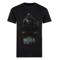 Black - Front - Star Wars: The Book Of Boba Fett Mens Poster T-Shirt