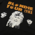 Black - Side - Blondie Womens-Ladies Ahoy 80s T-Shirt