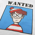 White - Side - Wheres Wally? Mens Wanted T-Shirt