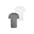 Khaki-White - Back - Guinness Mens Logo T-Shirt (Pack of 2)