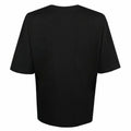Black - Back - Janis Joplin Womens-Ladies Trippy Oversized T-Shirt