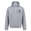 Grey Marl - Front - Disney Womens-Ladies Original Mickey Mouse Circle Hoodie