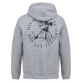 Grey Marl - Back - Disney Womens-Ladies Original Mickey Mouse Circle Hoodie