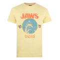 Yellow Haze - Front - Jaws Mens World Tour T-Shirt
