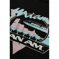 Black - Back - Pan Am Mens Miami T-Shirt