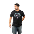 Black - Side - Pan Am Mens Miami T-Shirt