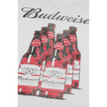 White - Back - Budweiser Mens Cotton T-Shirt