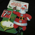 Black - Side - 7Up Mens The More Seven Up The Merrier Christmas T-Shirt