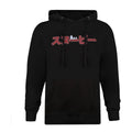 Black - Front - Peanuts Mens Japanese Logo Hoodie