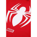Red - Side - Spider-Man Mens Logo T-Shirt