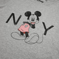 Sports Grey - Side - Disney Womens-Ladies Mickey Mouse New York Heather T-Shirt
