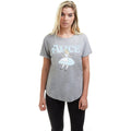 Sports Grey - Side - Alice In Wonderland Womens-Ladies Marl T-Shirt