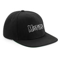 Black - Front - Misfits Logo Snapback Cap