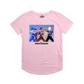 Light Pink - Front - Power Rangers Womens-Ladies Episode Still T-Shirt