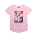 Light Pink - Front - Power Rangers Womens-Ladies Astral Comic T-Shirt