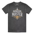 Vintage Black - Front - Dungeons & Dragons Mens Badge Washed T-Shirt